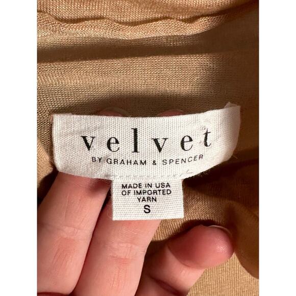 Velvet by Graham & Spencer Small Mock Neck Lightweight Asymmetric lagenlook - Picture 4 of 8